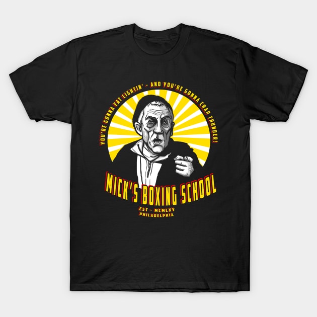 Mick's gym t shirt cheap